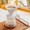 HARIO V60 Coffee Server 02 Set, Pale Gray, for 1-4