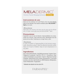 Meladermic Day I Crema Facial antimanchas I Crema de Día I Con protección solar FPS 20 I Hidratación profunda I Para pieles sensibles I , 25 g.