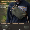 Jarocye Tactical Fanny Pack for Men Women with Concealed Carry