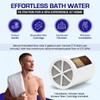 Crystal Quest Luxury Handheld Shower Power Filtration System - Black