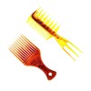 Baluue 2pcs Professional Styling Comb for Pomade Hair Slicked-back Wide