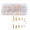 240Pcs Brass M2 M3 Hex Standoff Nut Screw Kit for