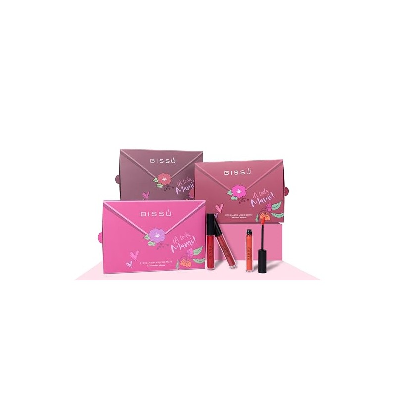 Bissú Cosméticos, Kit Labial 03 Eres Amor