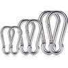 JUTOSU Carabiner, Spring Snap, Strong Stainless Steel, 304 Stainless Steel