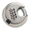 Security Padlock 4 Digits Waterproof Resettable Combination Lock Stainless Steel