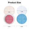 Microfibre Cleaning Buffing Pads Replacement Spare Pads Compatible for Power-Glide,