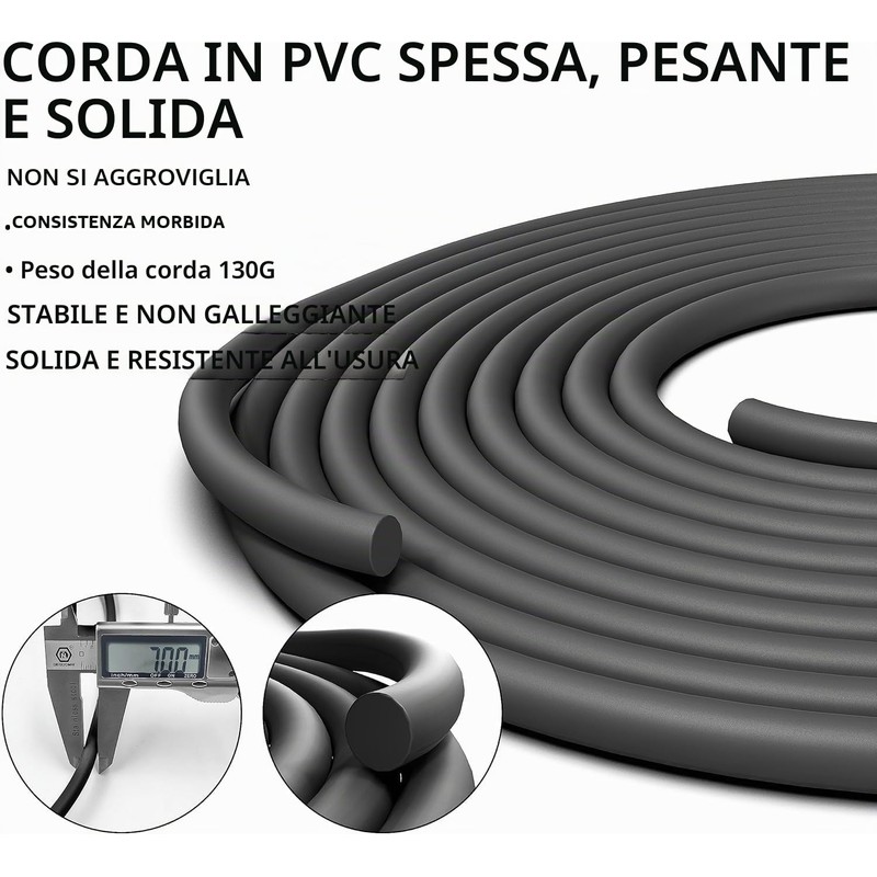 PROIRON Corda per Saltare Pesante, corda da saltare Professionale con
