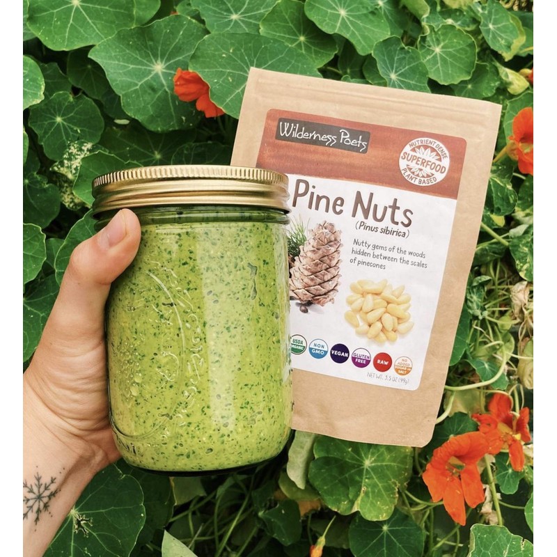 Wilderness Poets Pine Nuts (3.5 Ounce)