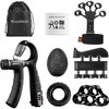 Grip Strength Trainer (7 Pack) with Counting Hand Grip Strengthener,