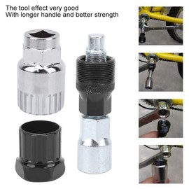 Kit de Extracción de Casete de Bicicleta Resistente y Duradero, Herramienta de Extracción de Volante de Ahorro de Energía, Bicicletas Plegables para Bicicletas (palanca de