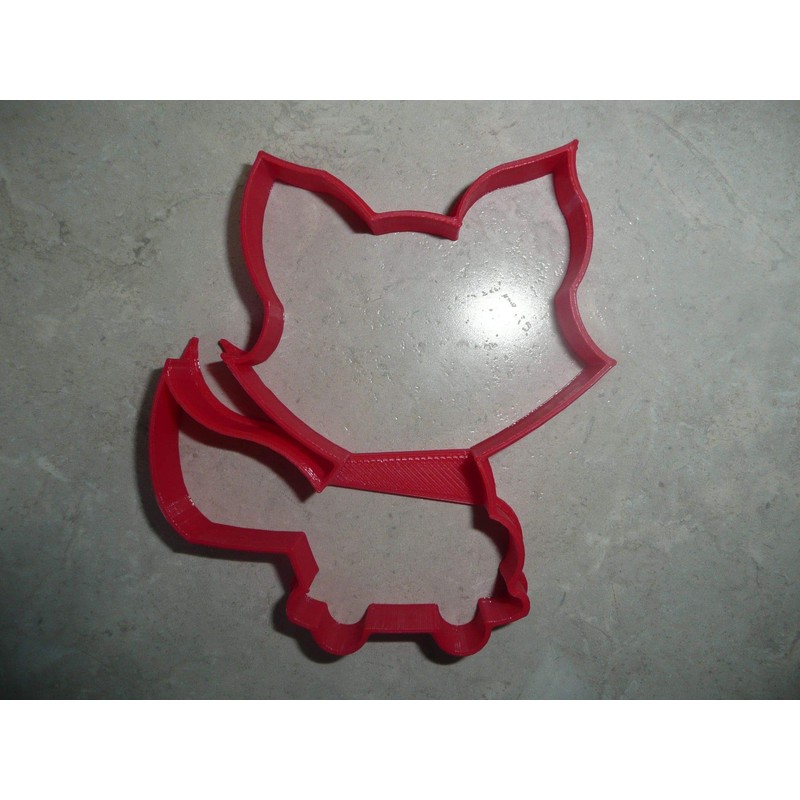 BABY FOX OUTLINE CUB PUP WOODLAND CREATURE ANIMAL COOKIE CUTTER