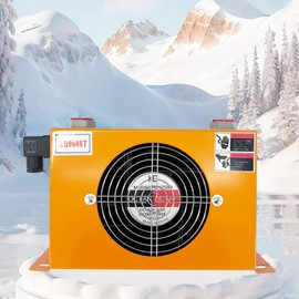 Sowyre AH0608T-CA 12VDC Hydraulic Air Cooler 48W 60L/min Hardware Tools Fan Air Cooling Oil Cooling Machine Low Noise and Power Usage