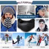 KIVETAI Half Face Mask Mouth Masks with Earmuffs Anti Dust