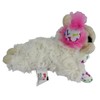 Multipet Pink Happy Birthday Mini Lamb Chop Dog Toy Small