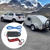 CAVLA Trailer Breakaway Switch, 4ft Breakaway Coiled Cable with Electric