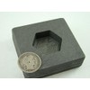2 oz Hexagon Gold Bar High Density Graphite Mold 1