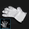100pcs Disposable Plastic Gloves Transparent Food Handling Hygienic Clear