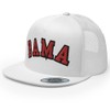 RIVEMUG NG Bama Embroidered Flat Bill Trucker Hat High Crown