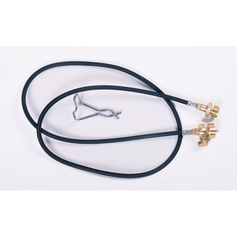 Flame King YSNMT48 Flexible 5-FT Extension Hose for 1Lb Propane