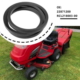 eMagTech 1x Ride On Tractor Engine to 42" IBS Deck Belt Replacement Part 22871200 Rubber Drive Belt Inner Girth 1448mm Width 17mm Thick 11mm Compatible with Countax C400 C500 C600 C800