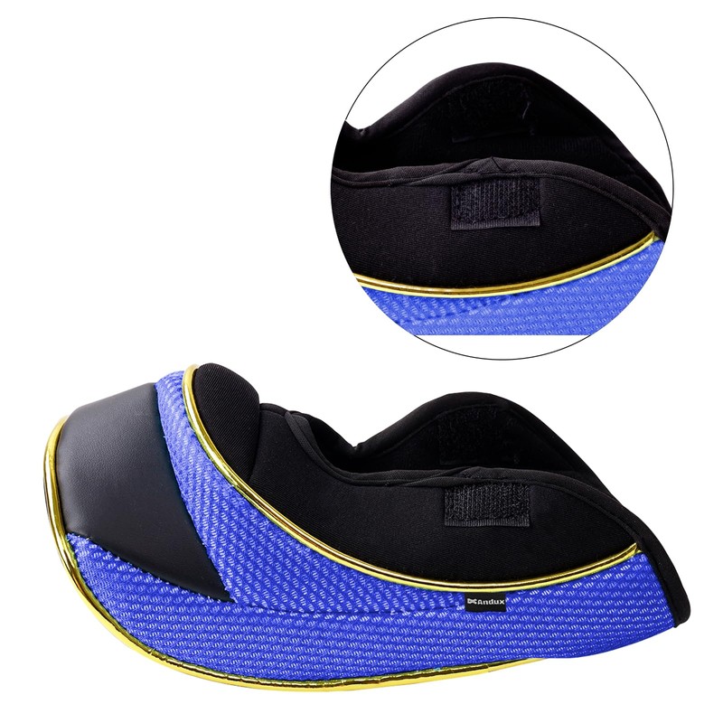 Andux 4Pcs/Set Gold Golf 460cc Driver Fairway Wood Club Head