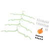 Portable Clothesline Heavy Duty Clothes Drying Line Punch Free Non