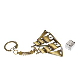 Miniblings Ship Sailing Boat Pirate Key Ring Chain Keychain 7Cm