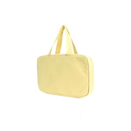 Linzrcrry Toiletry Bag Women's Toiletry Bag Men's Cosmetic Bag for Hanging Travel Wash Bag Waterproof Beauty Case Women Makeup Travel Bag, yellow