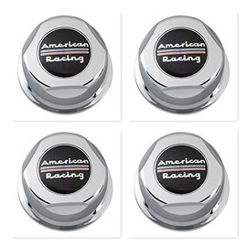 4 Pack American Racing 1307100 Chrome Wheel Center Cap