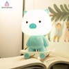Importeek 5pz Lampara Luz Led Touch Infantil Cerdo Escritorio Decora