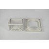 White Wall Vent Hood with Gravity Flap | Durable ASA