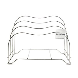 Cutting Board Storage Rack Stainless Steel Wire Chopping Board Holder Cutting Board Rack, Cutting Boards for Kitchen with Holder Kitchen Cabinet Organizer