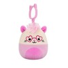 Squishmallows 2025 Valentine Squad 3.5" Mini Plush Doll Clip Keychain