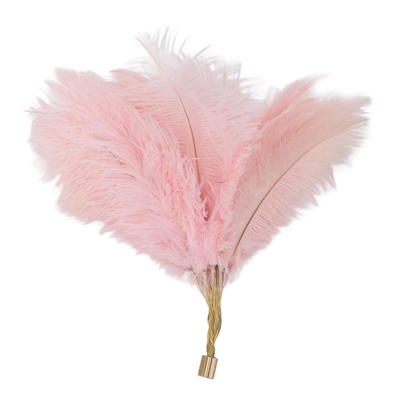 Decorative Table Lamp 30PCS Feathers USB Rechargeable Light Touch Control