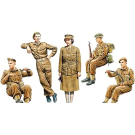 Gekko Model 1/35 UK Truck Driver Set, Plastic Model GEC35GM0007