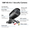 ZOSI 2.0MP 1080p 1920TVL Outdoor Indoor Security Camera,Hybrid 4-in-1 TVI/CVI/AHD/CVBS