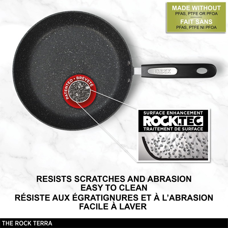 Starfrit The Rock Terra 30cm (12'') Ceramic Non-Stick Deep Fry