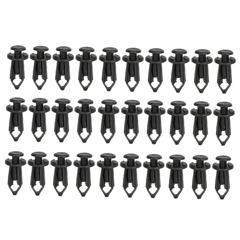 190pcs Car Body -Trimmklammern, 6 Größen Plastikauto -Retainer -Clips Universal