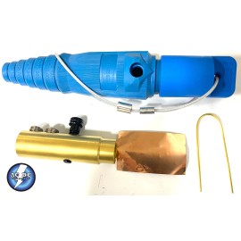 Hubbell HBL400FBL FEMALE CAM LOCK W/ Protective Cap for 400A Single Pole CAM