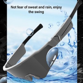 Zunate Smart Glasses, Voice Call, Dual Microphone, UV400 Sunglasses, Fast, Noise Reduction, for Riding