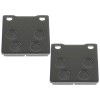 Caltric Brake Pads for Suzuki Gsf 1200 GSF1200 Bandit Abs