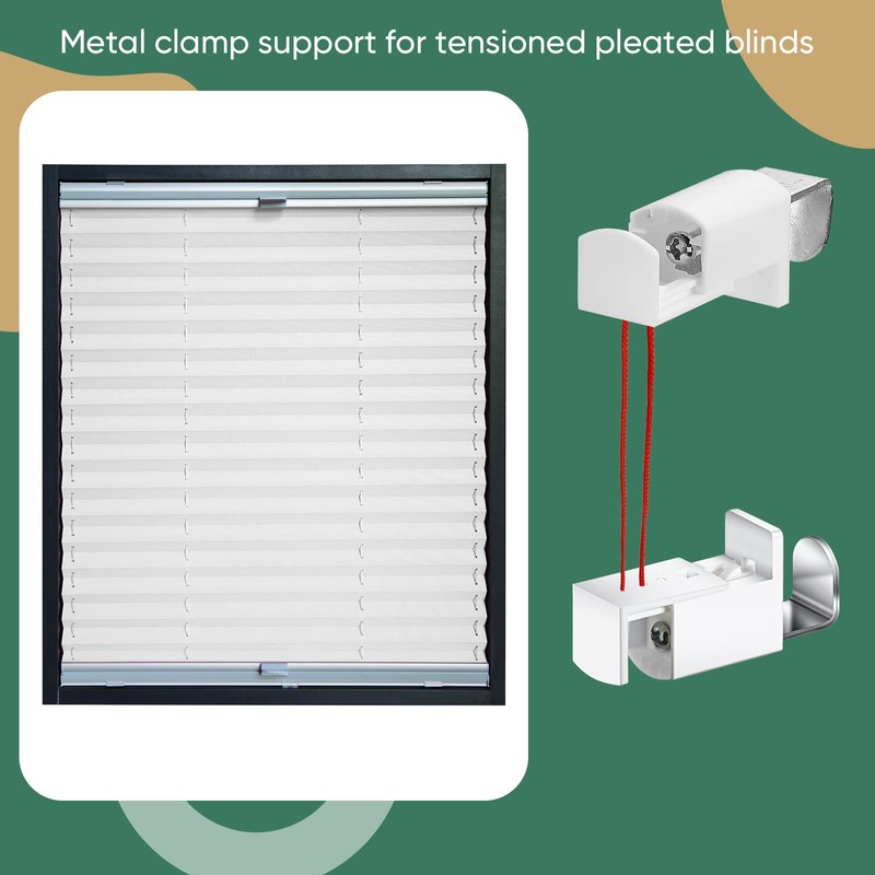 Pack of 12 Clamp Support Clamp Holder Attachment for Tensioned