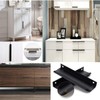 SYZOW 6 Pack Black Cabinet Pulls Kitchen Cabinet Hardware Cabinet-