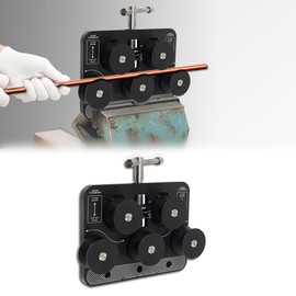 zzchzrr Universal Tubing Straightener Tool for 3/16" to 1" Tubes – Compatible with Brake Lines, Fuel Lines, Copper, and Soft Aluminum Tubing – Manual Handheld Pipe Straightening Tool