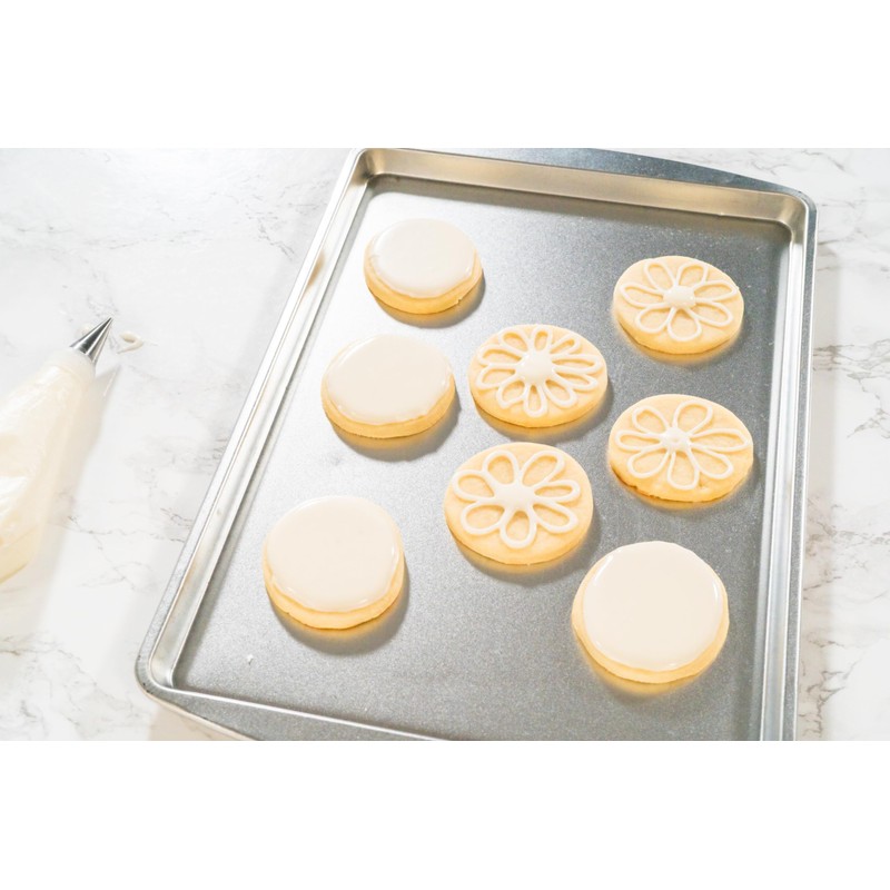 Bakerpan Royal Icing Tools Set, Royal Icing Cookie Supplies, Spatula,