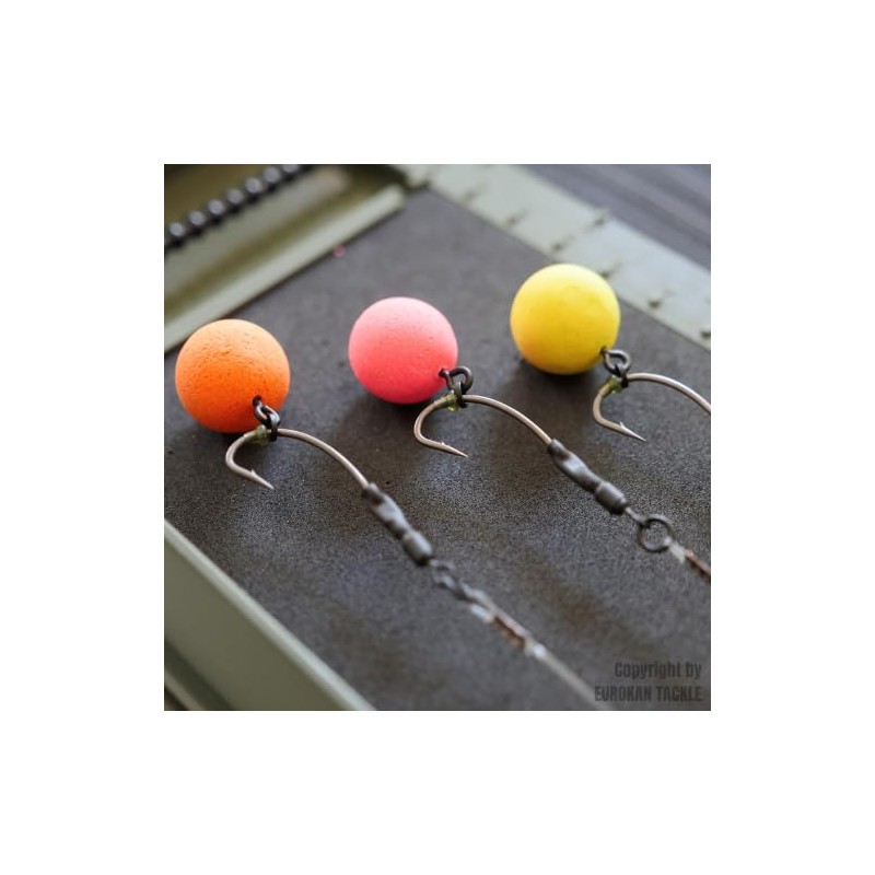EUROKAN TACKLE 3 x Ronnie Rigs with BOOM - Ready