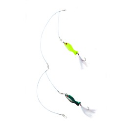 Wicked Wec High-Low Rig (Chartreuse & Neon Green)