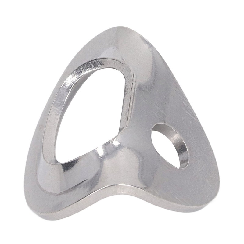 10Pcs Climbing Hanger Lightweight Stainless Steel Rock Climbing Anchors for