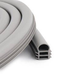 Flame-Retardant Weather Stripping Door Seal 2200mm Fire Door Gasket O-Type Wind Blocker Window