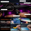 Ambientebeleuchtung Auto, 2 In 1 LED Innenbeleuchtung 110cm+35cm, 168LEDs RGB